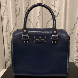 Kate Spade Dark Blue Satchel